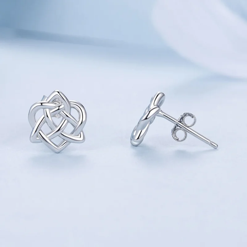 (bilde for) PANDORA Style Celtic Knot øredobber - BSE958 - Vis 4