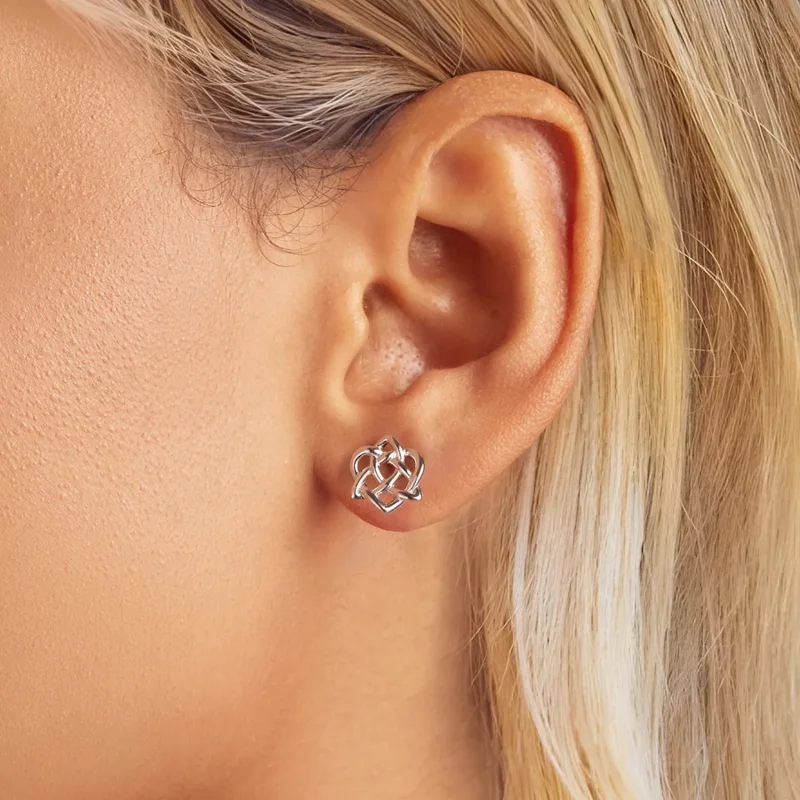 (bilde for) PANDORA Style Celtic Knot øredobber - BSE958 - Vis 5