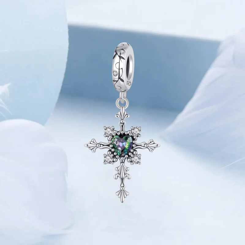 (bilde for) PANDORA Style Cross Charm - BSC970 - Vis 2