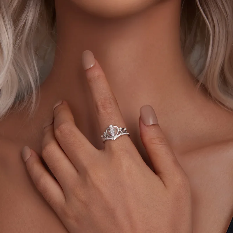 (bilde for) PANDORA Style Crown Ring - BSR511 - Vis 6