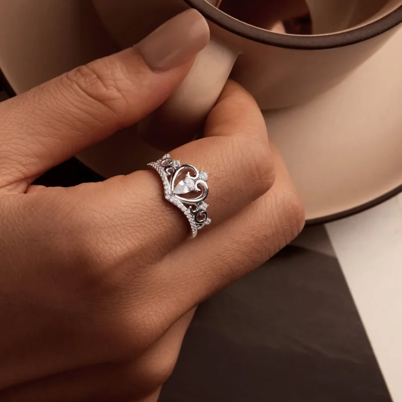 (bilde for) PANDORA Style Crown Ring - BSR511 - Vis 8