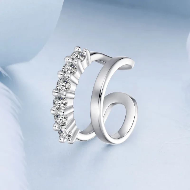 (bilde for) PANDORA Style dobbeltlags øremansjett - BSE964 - Vis 2