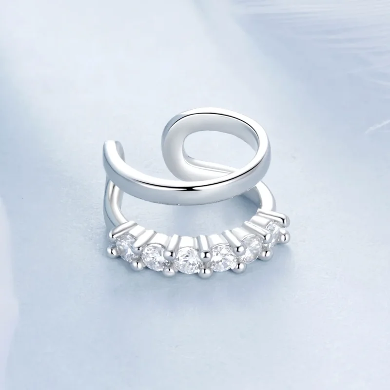 (bilde for) PANDORA Style dobbeltlags øremansjett - BSE964 - Vis 3
