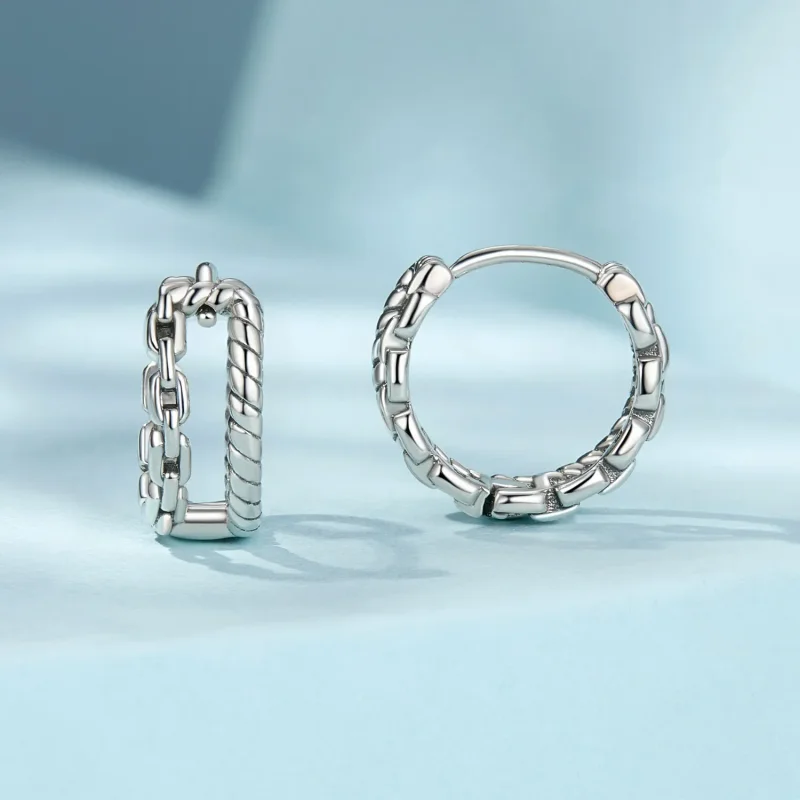 (bilde for) PANDORA Style dobbeltlags ørespenne sjarm - SCE1702 - Vis 2