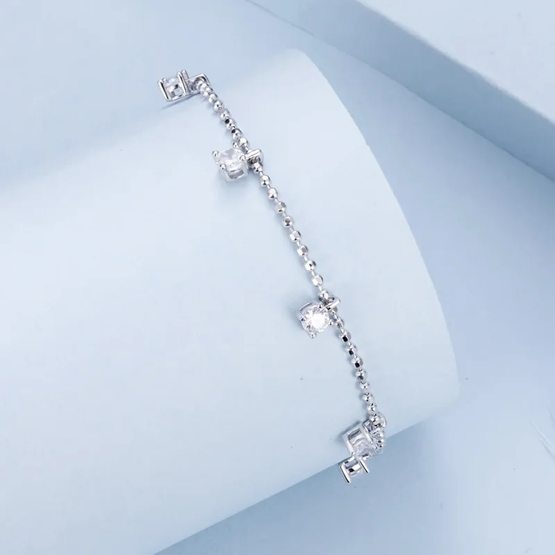 (bilde for) PANDORA Style Fine Glitrende Zircon Armbånd - BSB156 - Vis 2
