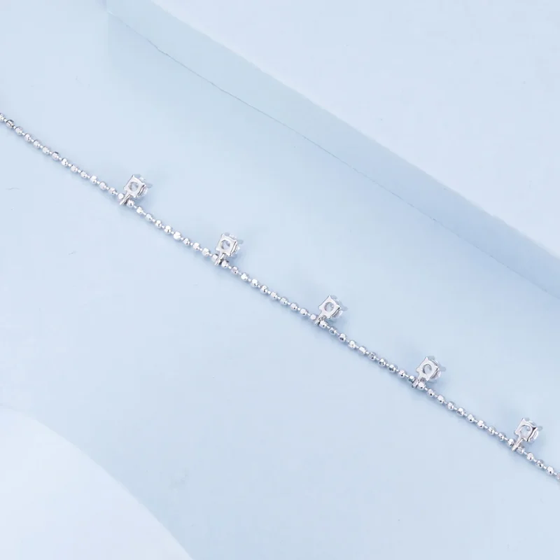 (bilde for) PANDORA Style Fine Glitrende Zircon Armbånd - BSB156 - Vis 3