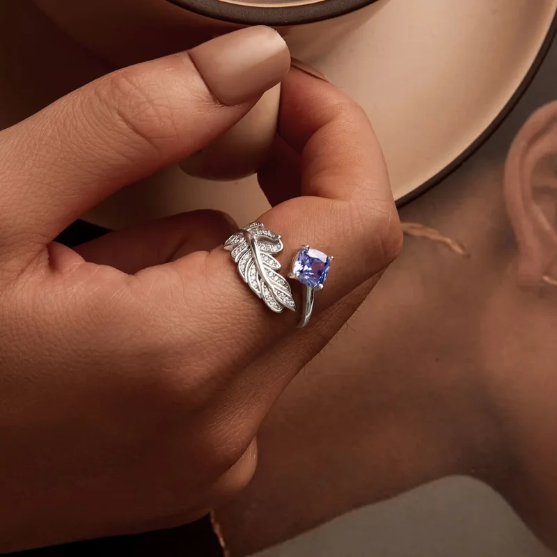 (bilde for) PANDORA Style fjærring - BSR518-E - Vis 5