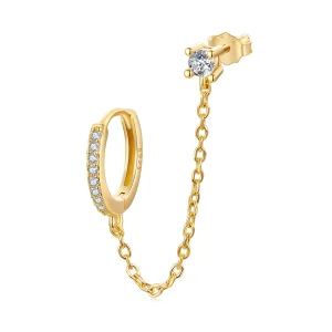 PANDORA Style gullbelagte utsøkte øredobber - SCE1678-B (bilde for) PANDORA Style gullbelagte utsøkte øredobber - SCE1678-B