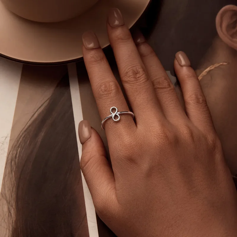 (bilde for) PANDORA Style Infinity Ring - SCR996-E - Vis 6