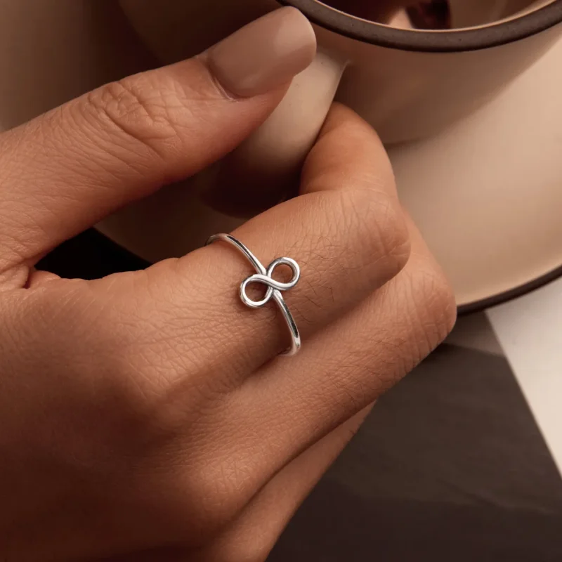 (bilde for) PANDORA Style Infinity Ring - SCR996-E - Vis 7