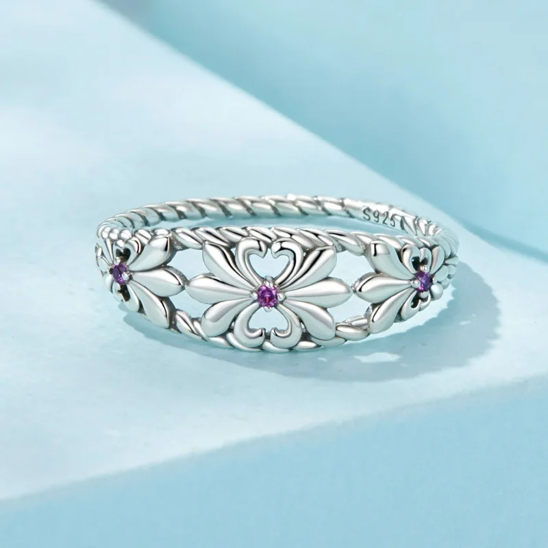 (bilde for) PANDORA Style Iris Vintage Ring - SCR998 - Vis 3