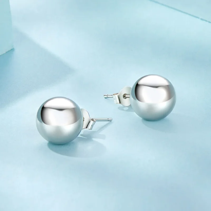 (bilde for) PANDORA Style Large Ball Øredobber - SCE1725-L - Vis 3
