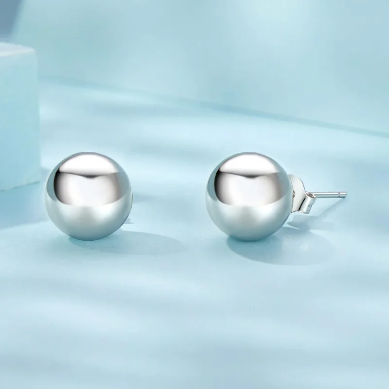 (bilde for) PANDORA Style Large Ball Øredobber - SCE1725-L - Vis 4