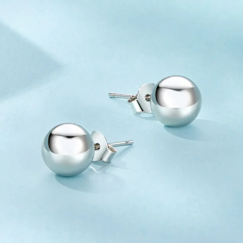 (bilde for) PANDORA Style Medium Ball Stud øredobber - SCE1725-M - Vis 3