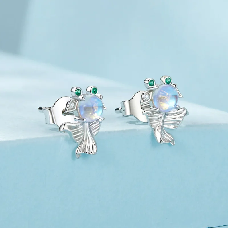 (bilde for) PANDORA Style Moonlight Fish øredobber - SCE1693 - Vis 2