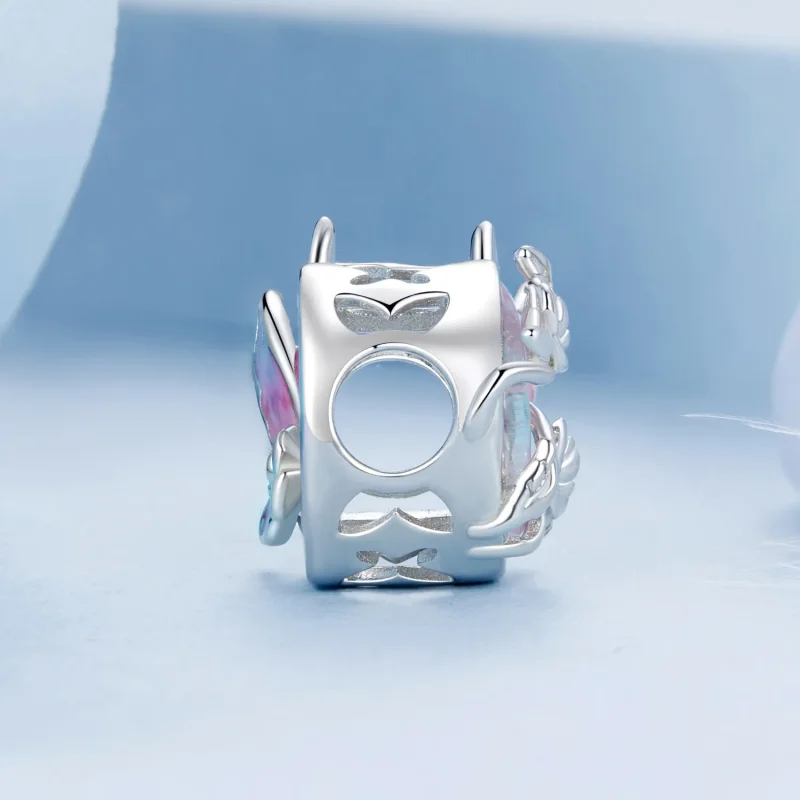 (bilde for) PANDORA Style Neon Moonlight Butterfly Charm - BSC968 - Vis 3