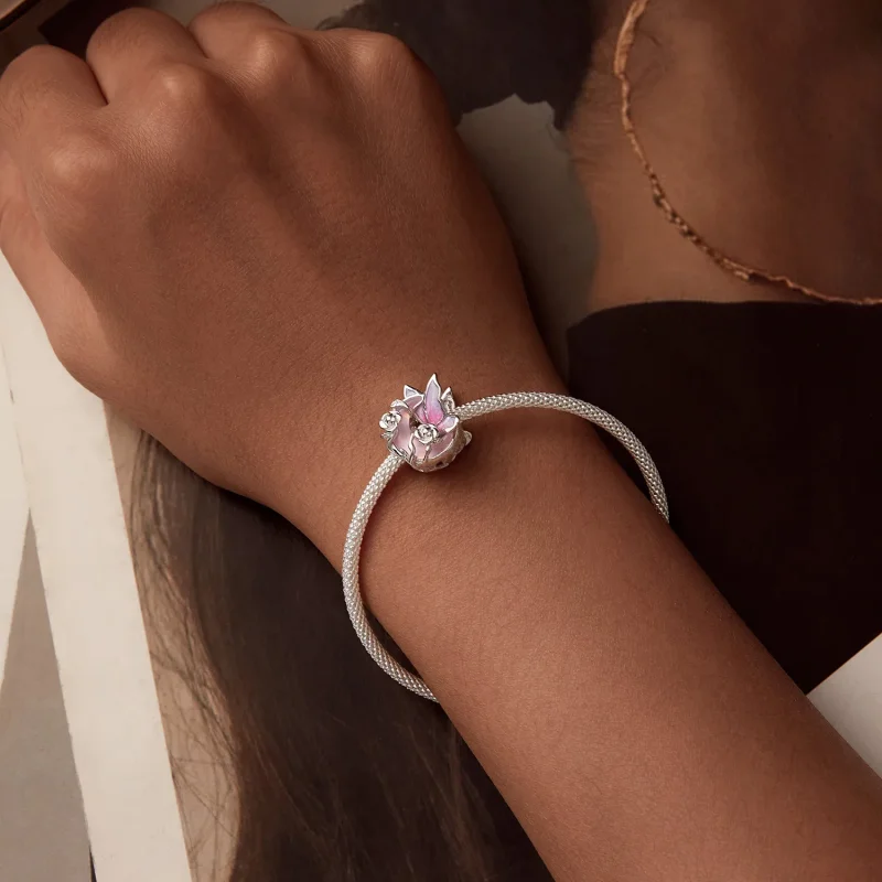 (bilde for) PANDORA Style Neon Moonlight Butterfly Charm - BSC968 - Vis 6