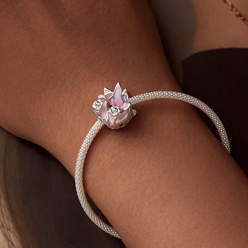 (bilde for) PANDORA Style Neon Moonlight Butterfly Charm - BSC968 - Vis 7