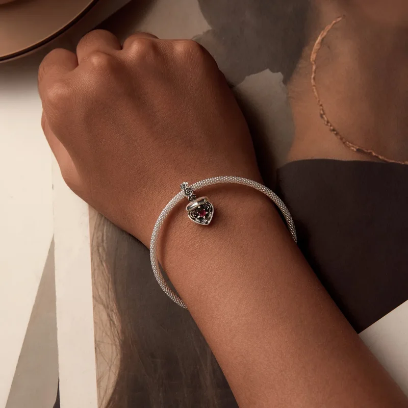 (bilde for) PANDORA Style Romantic Rose Proposal Box - SCC2701 - Vis 7