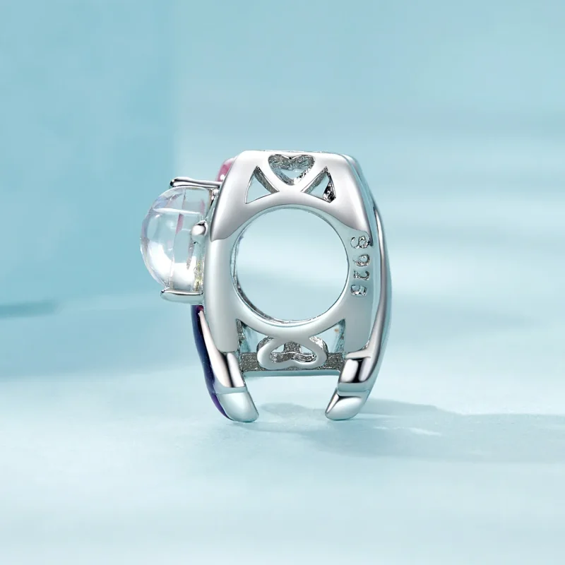(bilde for) PANDORA Style rosa sløyfe - SCC2685 - Vis 3