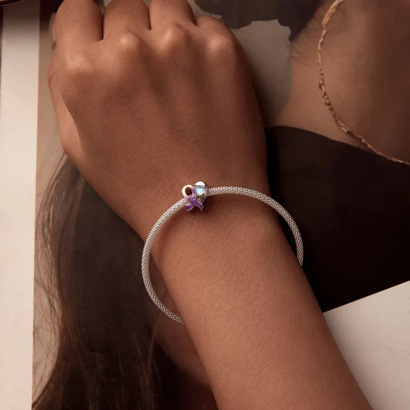 (bilde for) PANDORA Style rosa sløyfe - SCC2685 - Vis 6