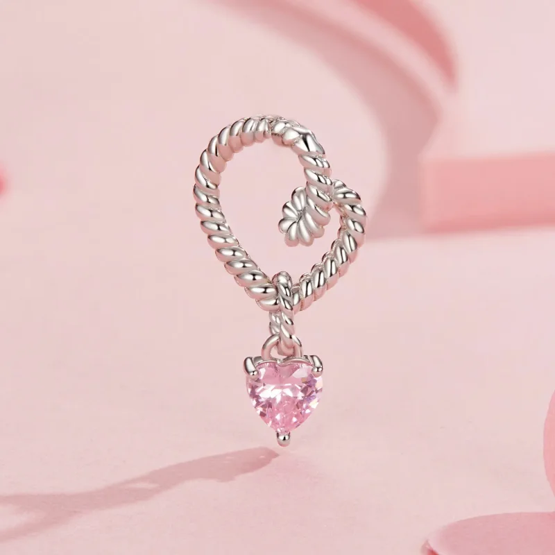(bilde for) PANDORA Style Smart Heart Charm - SCC2692 - Vis 2