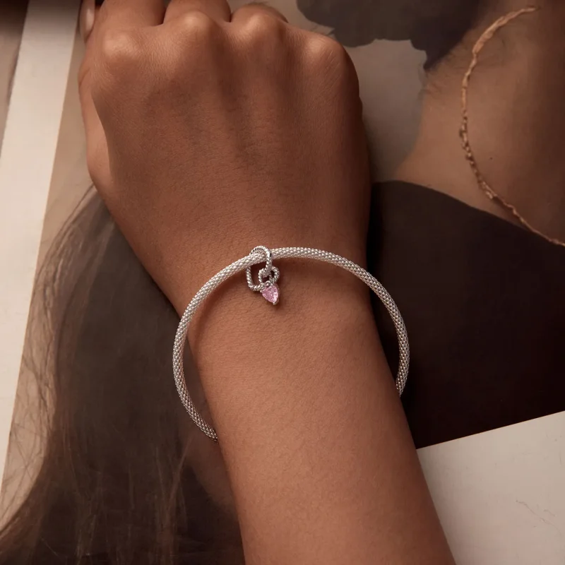 (bilde for) PANDORA Style Smart Heart Charm - SCC2692 - Vis 5