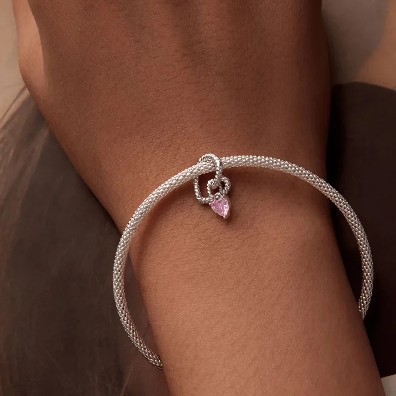 (bilde for) PANDORA Style Smart Heart Charm - SCC2692 - Vis 6