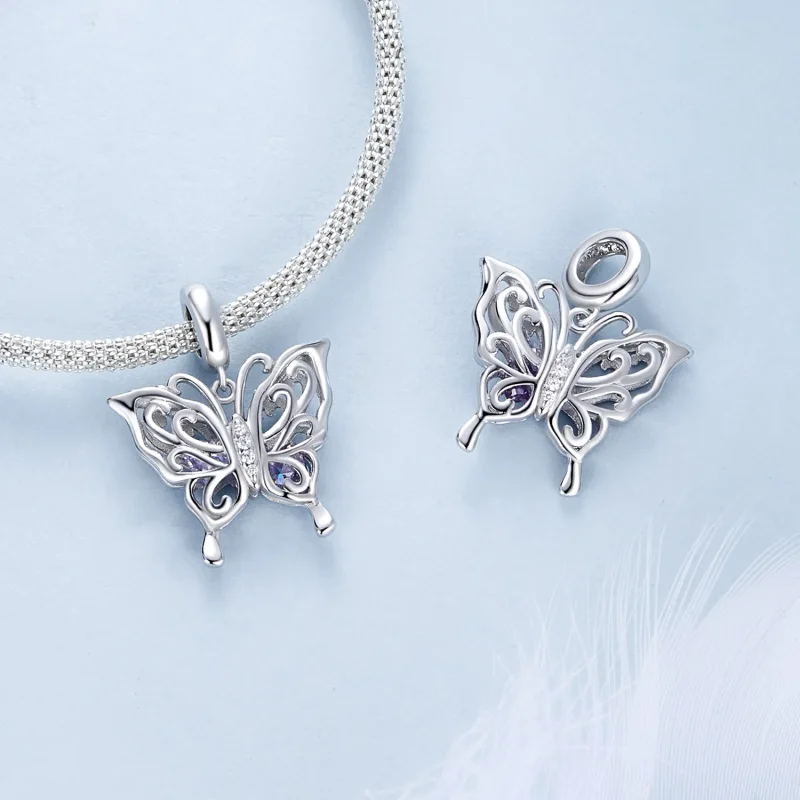 (bilde for) PANDORA Style Sommerfugl Charm - BSC969 - Vis 4