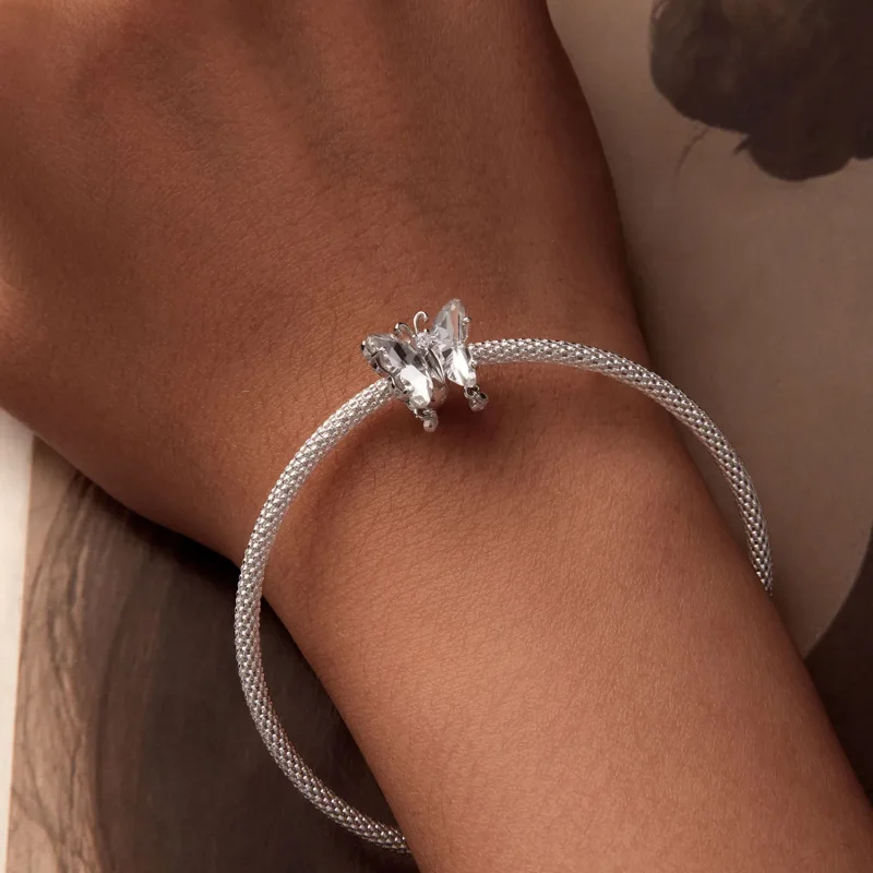 (bilde for) PANDORA Style Sparkle Butterfly Charm - BSC965 - Vis 6