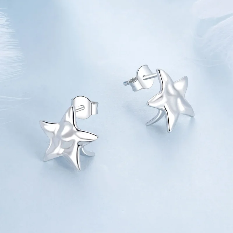 (bilde for) PANDORA Style Star øredobber - BSE965 - Vis 3