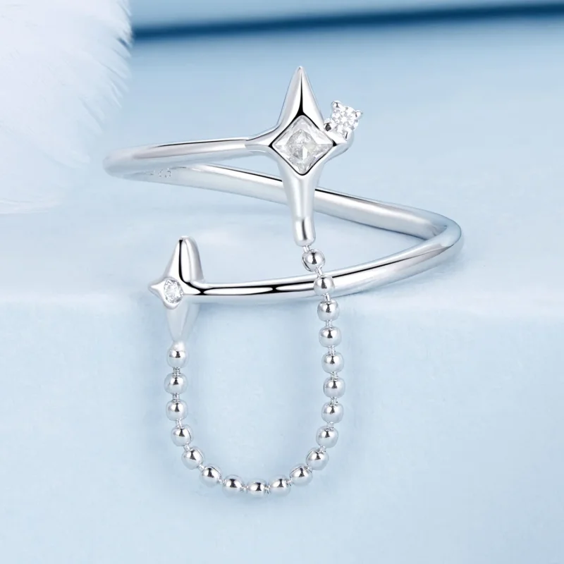 (bilde for) PANDORA Style Starlight Open Ring - BSR519-E - Vis 3