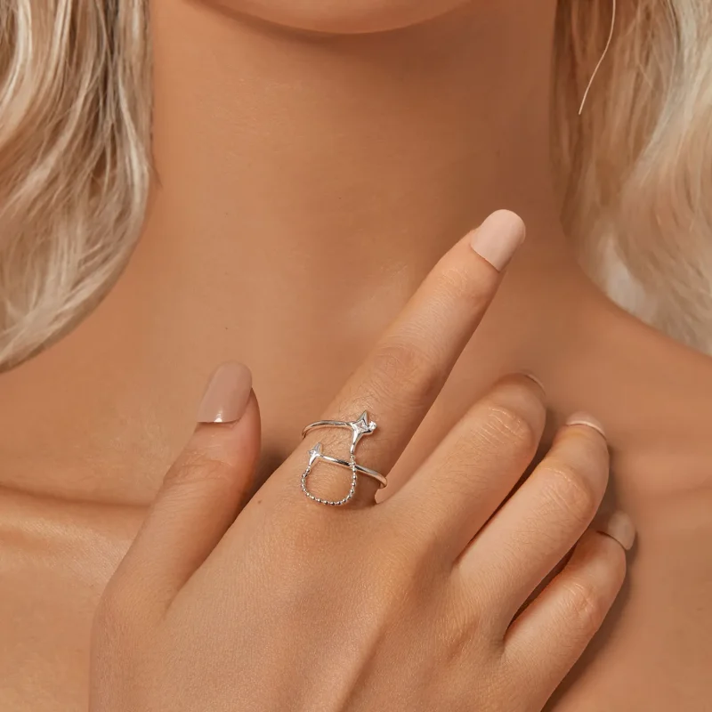 (bilde for) PANDORA Style Starlight Open Ring - BSR519-E - Vis 6