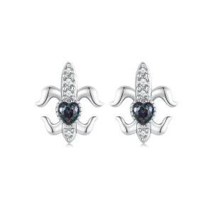 (bilde for) PANDORA Style vintage iris øredobber - BSE968