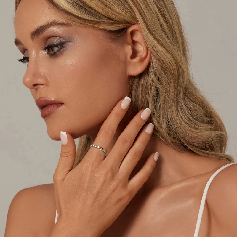 (bilde for) PANDORA Style Wave Ring - BSR515 - Vis 4
