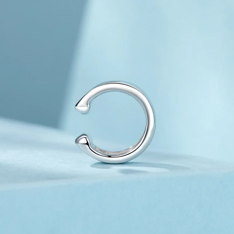 (bilde for) Øremansjett i metall i PANDORA-stil - SCE1691 - Vis 3