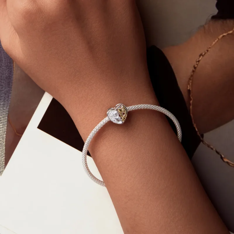 (bilde for) PANDORA-stil mammas hjerteperler - BSC1002 - Vis 6
