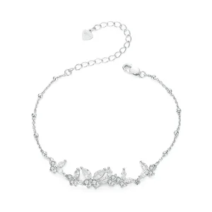 (bilde for) PANDORA-stil sommerfugl flygende armbånd - BSB162