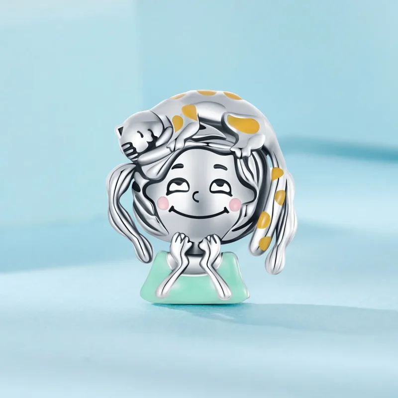 (bilde for) PANDORA Style Cat Girl Beads - SCC2719 - Vis 2