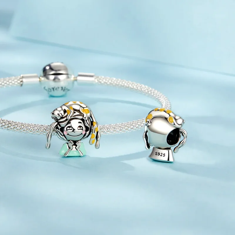 (bilde for) PANDORA Style Cat Girl Beads - SCC2719 - Vis 4