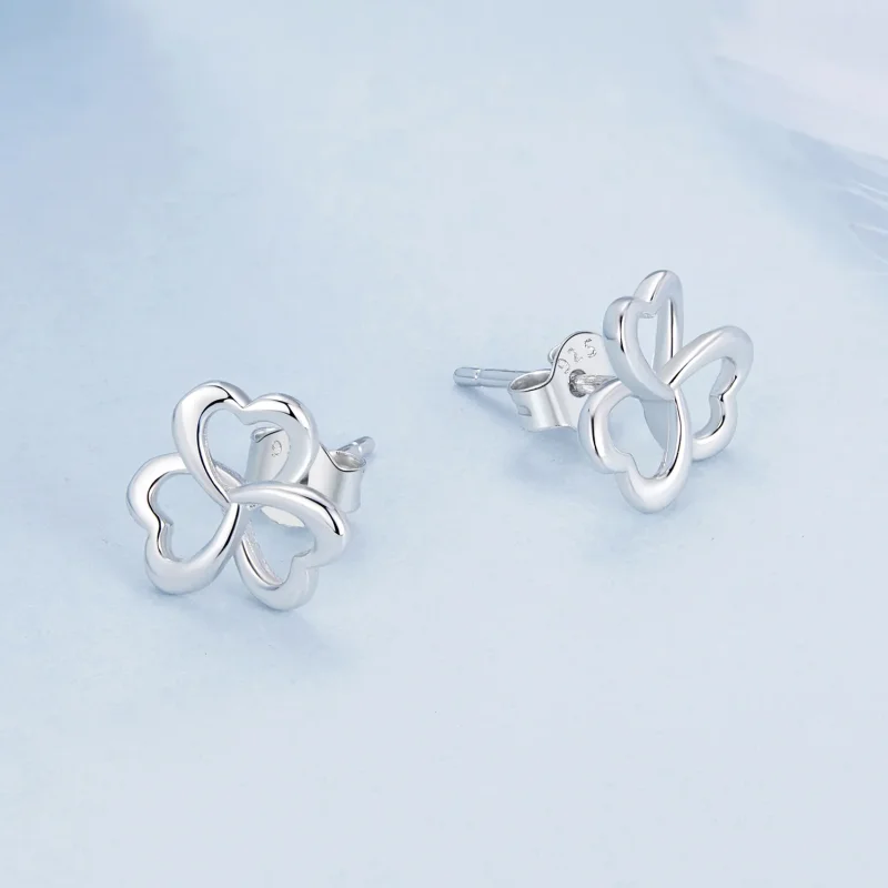 (bilde for) PANDORA Style Clover øredobber - BSE999 - Vis 3