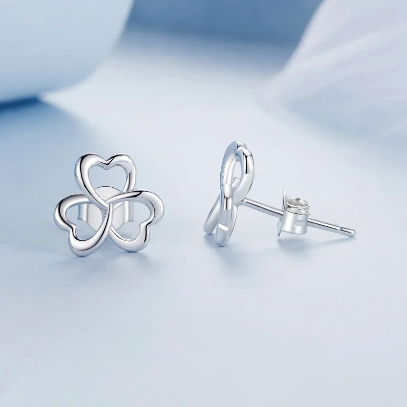 (bilde for) PANDORA Style Clover øredobber - BSE999 - Vis 4