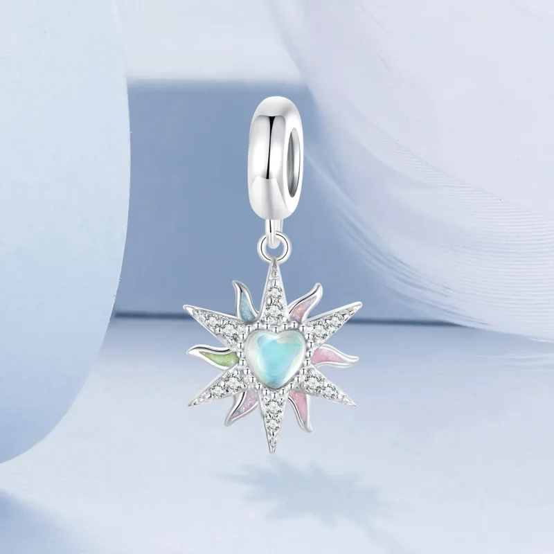 (bilde for) PANDORA Style Colored Sunshine Dangle- BSC976 - Vis 2