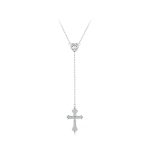 (bilde for) PANDORA Style Cross Halskjede - BSN384