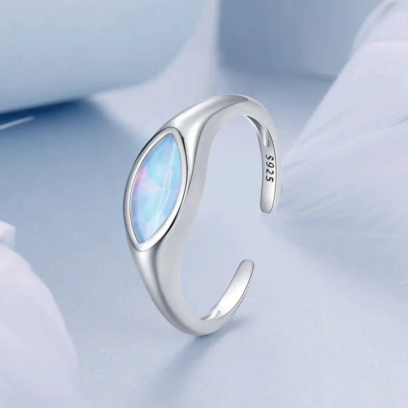 (bilde for) PANDORA Style Devil's Eye Signet Ring - BSR523-E - Vis 2