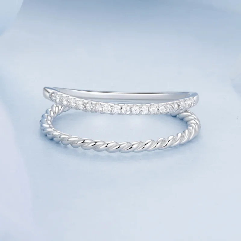 (bilde for) PANDORA Style dobbeltlags ring i sofistikert stil - BSR541 - Vis 3