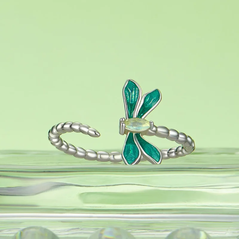 (bilde for) PANDORA Style Dragonfly Åpen Ring - BSR537-E - Vis 2