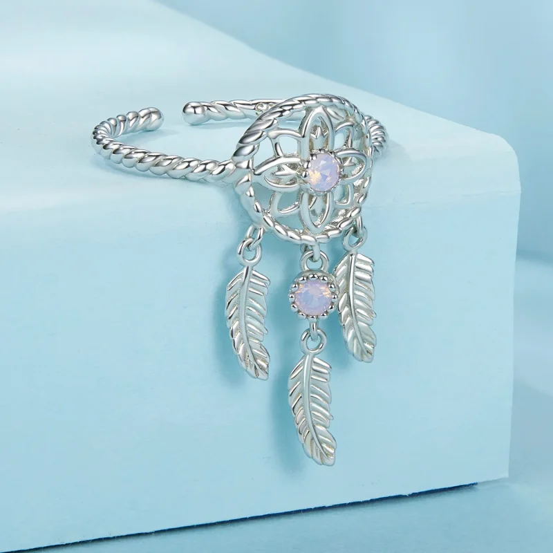 (bilde for) PANDORA Style Dream Catcher Åpen Ring - SCR1022-E - Vis 2