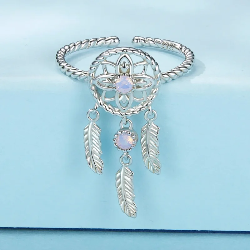 (bilde for) PANDORA Style Dream Catcher Åpen Ring - SCR1022-E - Vis 3