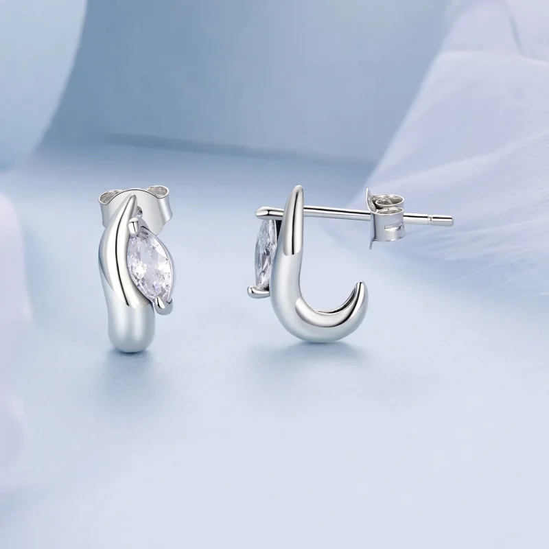 (bilde for) PANDORA Style Enkle Marquise øredobber - BSE971 - Vis 4